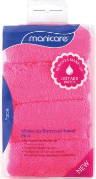 Manicare-Makeup-Remover-Towel-4-Pack on sale