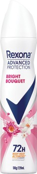 Rexona-Advanced-Protection-Bright-Bouquet-Antiperspirant-220mL on sale