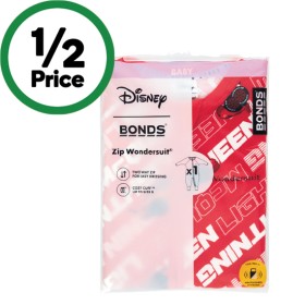 Bonds-Disney-Cars-Zippy-Wondersuit-Pk-1-Assorted on sale