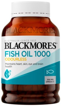 Blackmores+Odourless+Fish+Oil+1000+400+Capsules