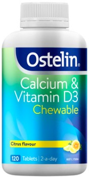Ostelin-Calcium-Vitamin-D3-Chewable-120-Tablets on sale
