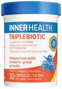 Inner-Health-Triplebiotic-30-Capsules on sale