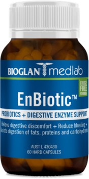 Bioglan-Medlab-Enbiotic-60-Capsules on sale