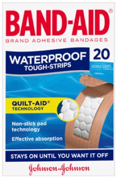 Band-Aid-Waterproof-Tough-Strips-20-Pack on sale