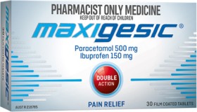 Maxigesic-Double-Action-Pain-Relief-30-Tablets on sale