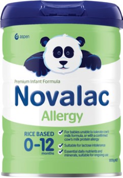 Novalac+Allergy+Premium+Rice+Based+Infant+Formula+800g