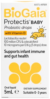 BioGaia+Protectis+Baby+Probiotic+Drops+With+Vitamin+D+5mL