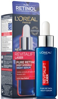 LOral-Paris-Revitalift-Laser-Pure-Retinol-Deep-Wrinkle-Night-Serum-30mL on sale