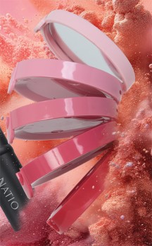 NEW+Natio+Pocket+Palette+in+Berry%2C+Bronze%2C+Nude%2C+Peach+or+Petal+12g