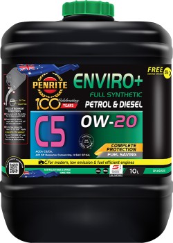 Penrite-Enviro-C5-0W-20-Full-Synthetic-Engine-Oil-10L on sale