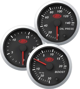 SAAS-52mm-Street-Series-Gauges-Black on sale