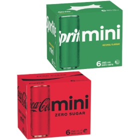 Coca-Cola-Classic-Zero-Sugar-or-Diet-Sprite-or-Fanta-Soft-Drink-Varieties-6-x-250ml on sale