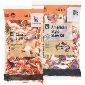 Woolworths-American-Style-Slaw-Kit-450g-or-Classic-Slaw-Kit-500g on sale