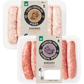 Woolworths+Premium+Butcher+Style+Sausage+Varieties+450-500g