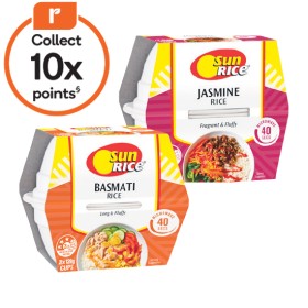 SunRice-Microwave-Rice-Cups-240-250g on sale
