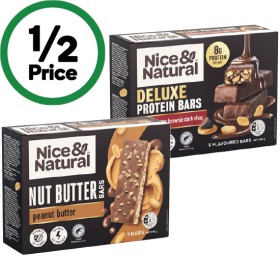 Nice-Natural-Nut-Butter-175g-Pk-5-or-Deluxe-Protein-Bars-200g-Pk-5 on sale