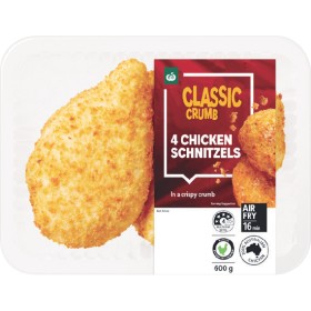Woolworths-Chicken-Schnitzel-Varieties-with-RSPCA-Approved-Chicken-600g-From-the-Meat-Dept on sale