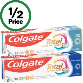 Colgate-Total-Active-Prevention-Toothpaste-115g on sale