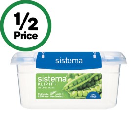 Sistema-Klip-It-Plus-Lunch-Container-115-Litre on sale