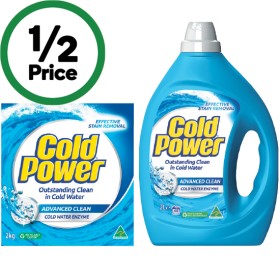 Cold-Power-Laundry-Liquid-2-Litre-or-Powder-2-kg on sale