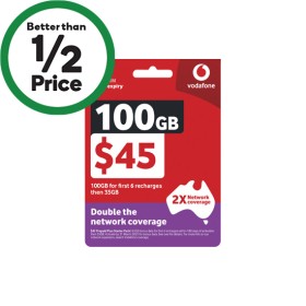 Vodafone-45-Starter-Pack on sale