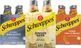 Schweppes+Soft+Drink%2C+Mixers+or+Mineral+Water+4x300mL
