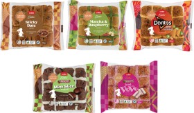 Coles+Easter+Limited+Edition+Hot+Cross+Buns+4+Pack+320g