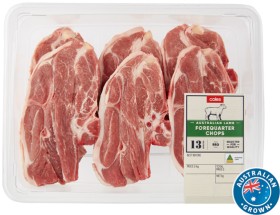 Coles+Australian+Lamb+Forequarter+Chops