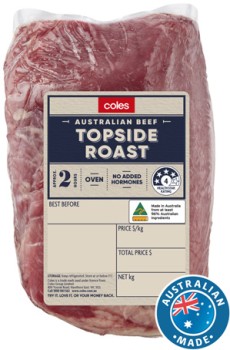 Coles+Australian+No+Added+Hormones+Beef+Topside+Roast