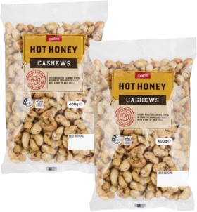 Coles+Hot+Honey+Cashews+400g