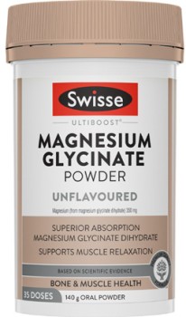 Swisse-Ultiboost-Magnesium-Glycinate-Powder-140g on sale