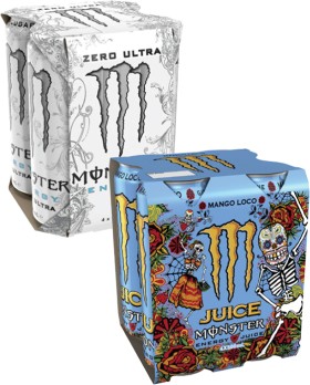 Monster+Energy+Drink+4x500mL