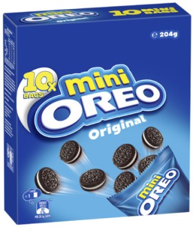 Oreo-Mini-Creme-Cookies-10-Pack-204g on sale