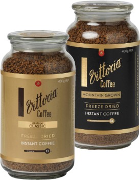 Vittoria-Freeze-Dried-Instant-Coffee-400g on sale