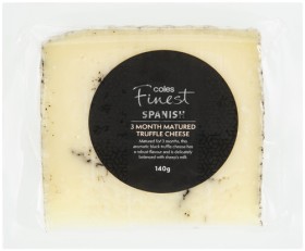 Coles+Finest+Spanish+Truffle+Cheese+140g