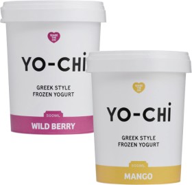 Yo-Chi-Greek-Style-Frozen-Yogurt-Tub-500mL on sale