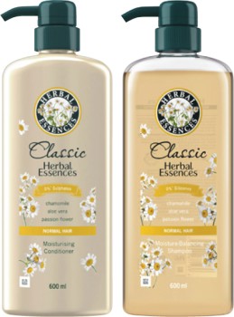 Herbal-Essences-Classics-Shampoo-or-Conditioner-600mL on sale