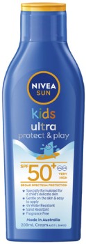 Nivea-Sun-Kids-Ultra-Protect-Play-Sunscreen-SPF50-200mL on sale