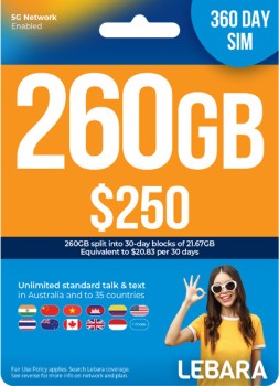 Lebara+%24250+Starter+Pack