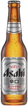 Asahi-Super-Dry-Bottles-6x330mL on sale