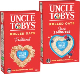 Uncle+Tobys+Traditional+or+Quick+Rolled+Oats+500g
