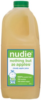 Nudie+Cloudy+Apple+or+Tropical+Brekkie+Juice+2+Litre