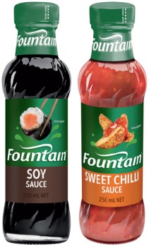Fountain+Sauce+250mL+Selected+Varieties