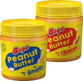 Bega+Peanut+Butter+375g+Selected+Varieties