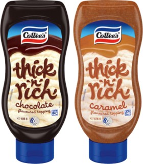 Cottee%26rsquo%3Bs+Thick+%26lsquo%3Bn%26rsquo%3B+Rich+Topping+575%E2%80%91615g+Selected+Varieties