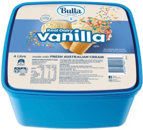 Bulla+Real+Dairy+Vanilla+Ice+Cream+4+Litre