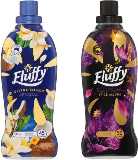 Fluffy+Concentrated+Fabric+Conditioner+900mL%E2%80%911+Litre+Selected+Varieties