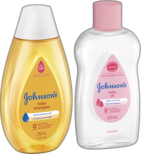 Johnson%26rsquo%3Bs+Baby+Shampoo%2C+Oil+or+Bedtime+Bath+200mL+Selected+Varieties