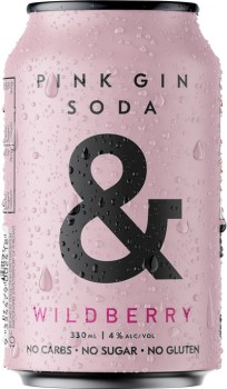 Ampersand-Pink-Gin-Soda-Cans-330mL on sale