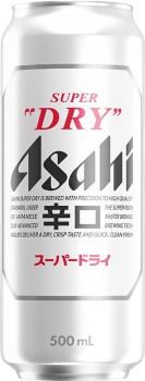 Asahi+Super+Dry+Cans+500mL